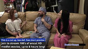 DR TAMPA HUMILIATES HUMAN GUINEA PIGS WITH NURSE BLAIRE CELESTE GAPE