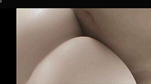 Tracer bent over for DOGGYSTYLE CREAMPIE overload!