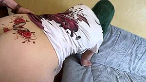 big stepmom lets me fuck her tits and ass