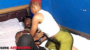 Hey Wizzy Brown, your muscles drive Betty Skaly wild in first sex