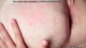 dominant mistress straps on and anal fucks bound male slave doggystyle