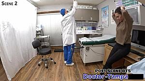 dr tampa gives mara luv full tampa uni entrance physical exam backstage