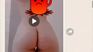 WOW Taking Hot Photos of Neighbor Dona Mary Milf in Tight Gym Leggings Big Latina Ass!!