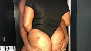 Tasty Big Ass Babe Bent Over Doggystyle by Bodybuilder Penismanxxx