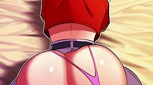 pam's wet pussy takes a good pounding in hentai style