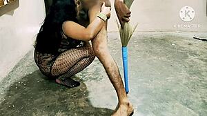 DESI GIRL BENT OVER TAKING BIG COCK DOGGYSTYLE