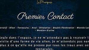Holy Fuck, French Alien's Premier Contact Ravages Her Pussy!
