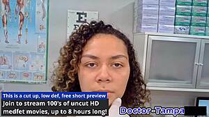 dr tampa gives mara luv full tampa uni entrance physical exam backstage