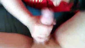 early morning milf wakes with fat handjob on monster cock leading to deepthroat cum in mouth blowjob