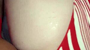 whoa look at that phat pussy stretched by bbc before creampie fillup!