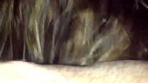 Curious wife sneaks blowjob on stranger while hubby waits somewhere