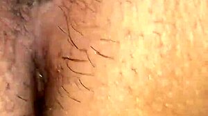 i play with my peruvian girlfriend's tight ass using dildo deep in her vagina