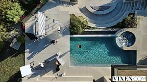 nicole kitt the stunning model mixes her business meetings with some steamy fun