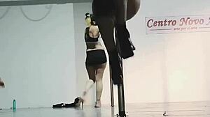 Argentinian Doctor Twerks Her Juicy Ass on Pole in Hospital Tease Dance