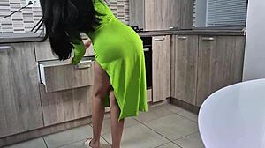 i... i just came deep inside stepmom's tight pussy right on the kitchen table alone with her ugh