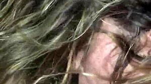 Curious wife sneaks blowjob on stranger while hubby waits somewhere