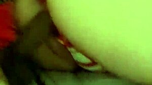 whoa look at that phat pussy stretched by bbc before creampie fillup!