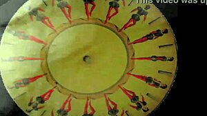 vintage hairy beaver teases in retro erotic vibes