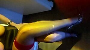 thick pawg amateur poses seductively while teasing her dripping pussy on webcam