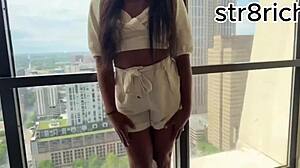 cheating teen next door gets her ass pounded in hot tub by monster cock 💦🍑🔥