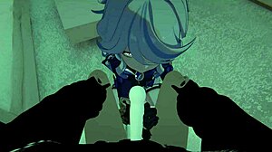 Yukoshvr Kafka Furina Take Turns Sucking Fucking Goth Boy Cock Relentlessly