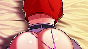 pam's wet pussy takes a good pounding in hentai style