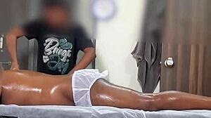 Handjob specialist delivers intense happy ending massage