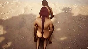 conan exile lesbians scissoring in game world