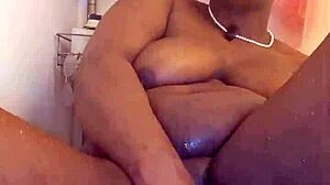 black milf shaves her wet pussy closeup homemade on xvred