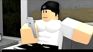 late at night on roblox, i can't stop cumming