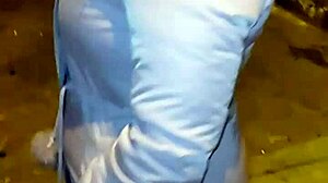 found this mature street whore and she drained all my cum outdoors