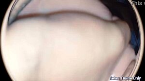 huge cock pounds giant pussy through spying eyes view