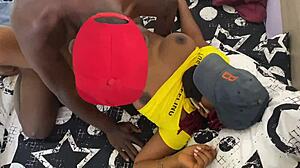 Boyfriend cheats fucking his friend while they rip my wet pussy