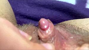 imagine rubbing that huge clit to explosive orgasm in super close up