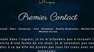 Holy Fuck, French Alien's Premier Contact Ravages Her Pussy!