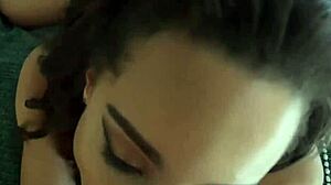 stepsister greets bro by cramming his mouth down her throat for deepthroat then rides his cock reverse cowgirl till cumshot pov