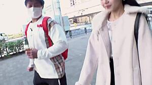 My tiny japanese body plump tits wrecked by creampie bukkake three times part 1