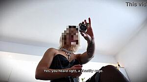 i turn you sissy then train cock sucking pov with mistress julia