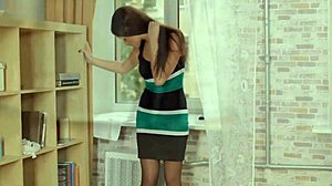 Teen tight pussy crushed hard in garage fuck