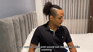 i never thought the hostel's hung black stud with thick bbc would pound me so hard i'd beg for more - naty delgado