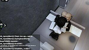 Roblox slut you end up with cum soaking your cute big ass