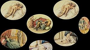 vintage hairy beaver teases in retro erotic vibes