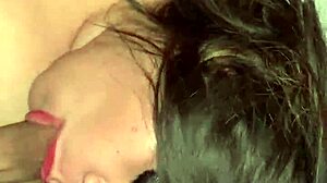 Big Ass BBW Sucks Fat Cock Deep