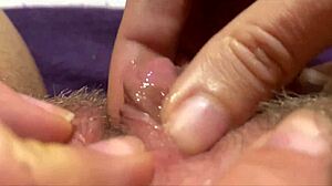 imagine rubbing that huge clit to explosive orgasm in super close up