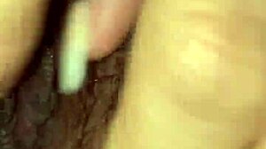 i play with my peruvian girlfriend's tight ass using dildo deep in her vagina