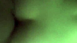 Big black cock pounds bent over brunette in rough interracial morning doggystyle