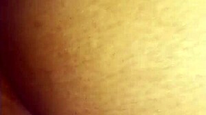 Hairy Pov Wife Takes Hard Doggystyle Creampie Inside Condom