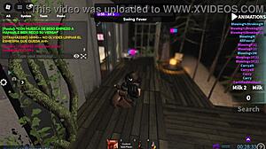 whoa, white chick and her brazilian friend get monster cocks on roblox!! 🍑🍆