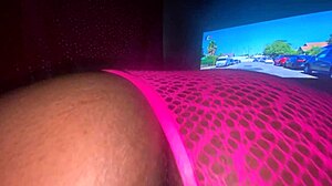 First time paying for pussy in stockings box feels insane!