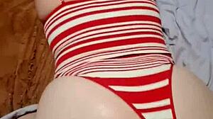 whoa look at that phat pussy stretched by bbc before creampie fillup!